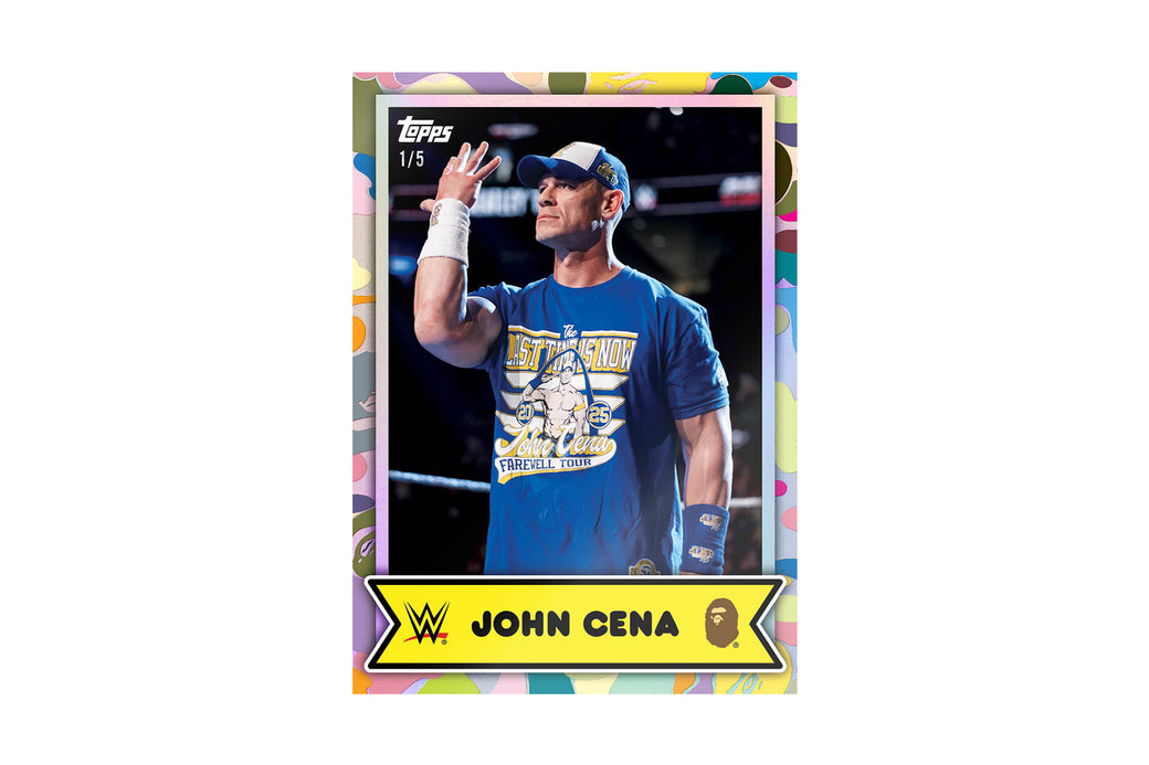 BAPE X WWE 】BLIND BOX TRADING CARDS | bape.com