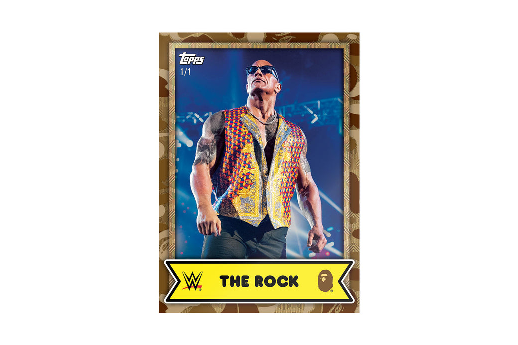BAPE X WWE 】BLIND BOX TRADING CARDS | bape.com