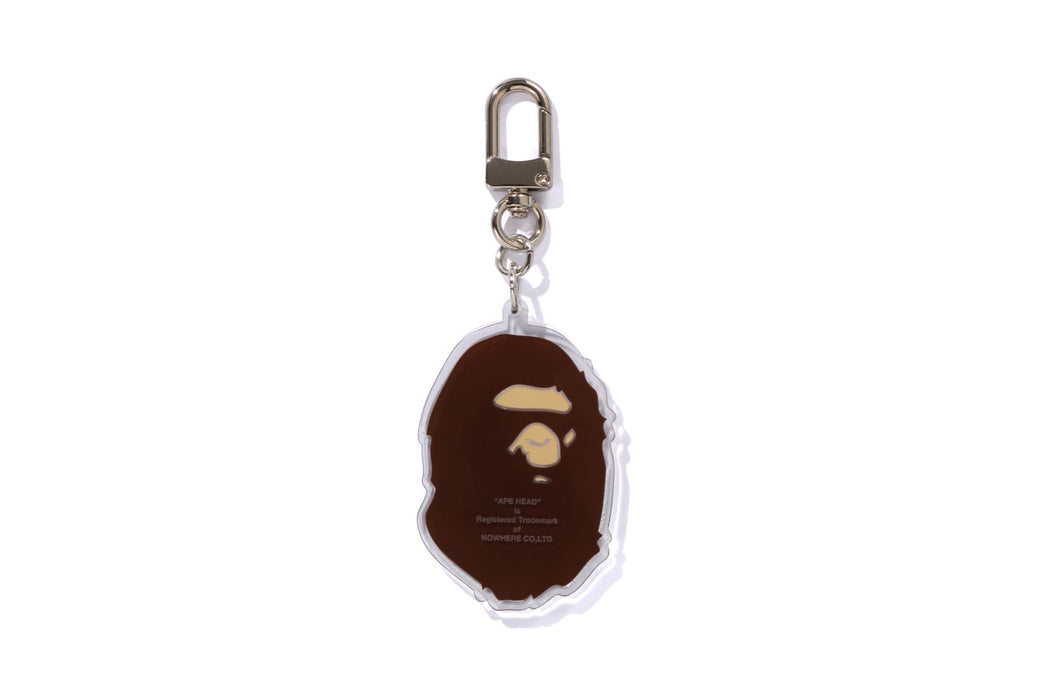 A BATHING APE キーホルダー7種類 APE HEAD ACRYLIC KEYCHAIN | bape.com