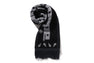 BAPE LOGO JACQUARD SCARF