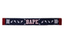 BAPE LOGO JACQUARD SCARF
