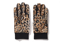WILD LEOPARD PATTERN GLOVES