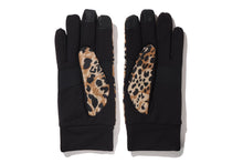 WILD LEOPARD PATTERN GLOVES