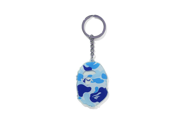 A BATHING APE アクリルラグ 約140x200cm ABC CAMO APE HEAD ACRYLIC KEYCHAIN | bape.com