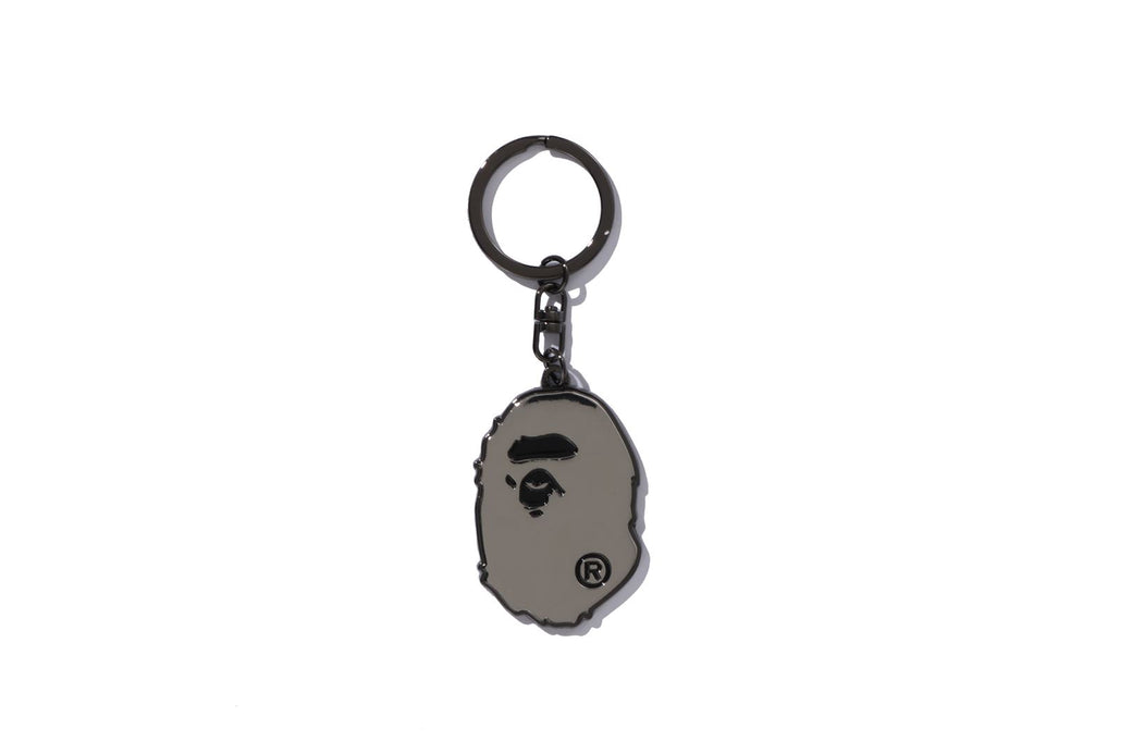 APE HEAD METAL KEYCHAIN | bape.com
