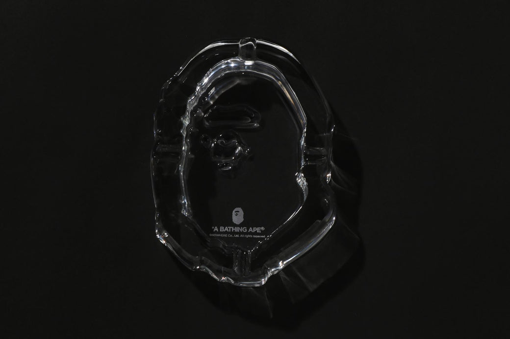 APE HEAD GLASS ASHTRAY | bape.com