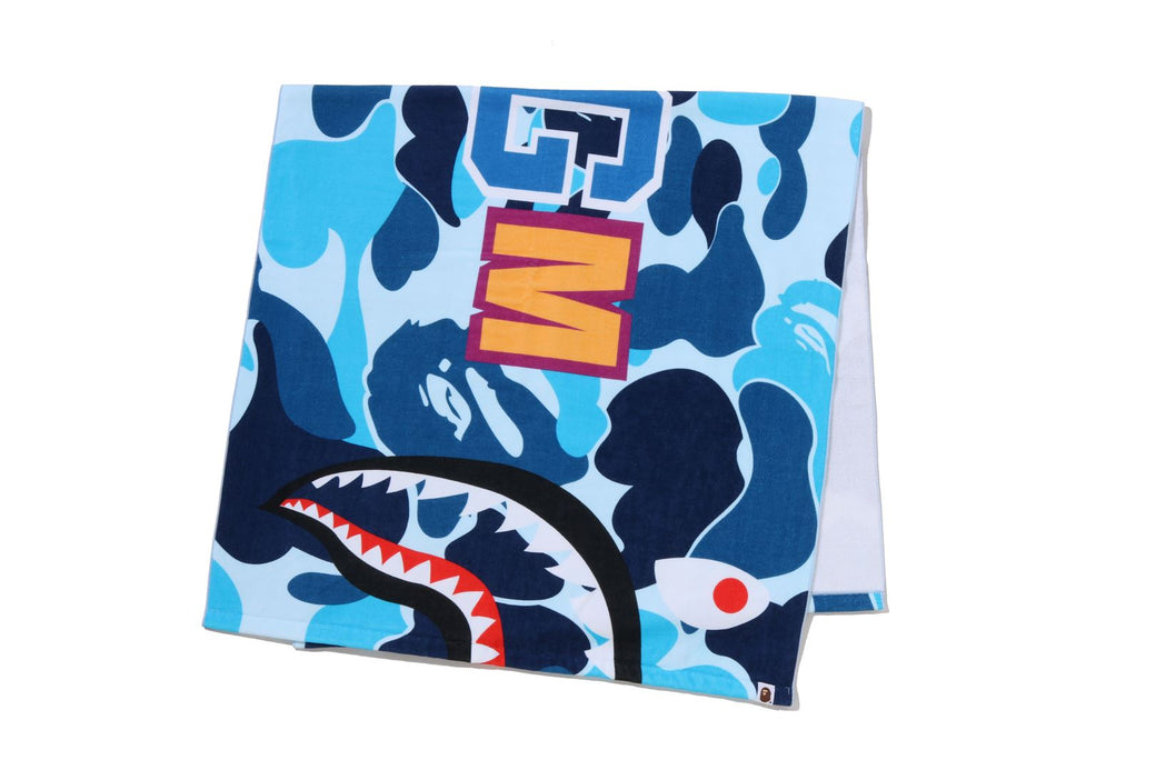 ABC CAMO SHARK BEACH TOWEL | bape.com