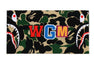 ABC CAMO SHARK BEACH TOWEL