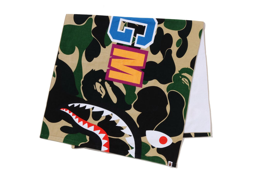 ABC CAMO SHARK BEACH TOWEL | bape.com