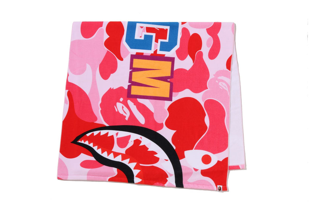 ABC CAMO SHARK BEACH TOWEL | bape.com