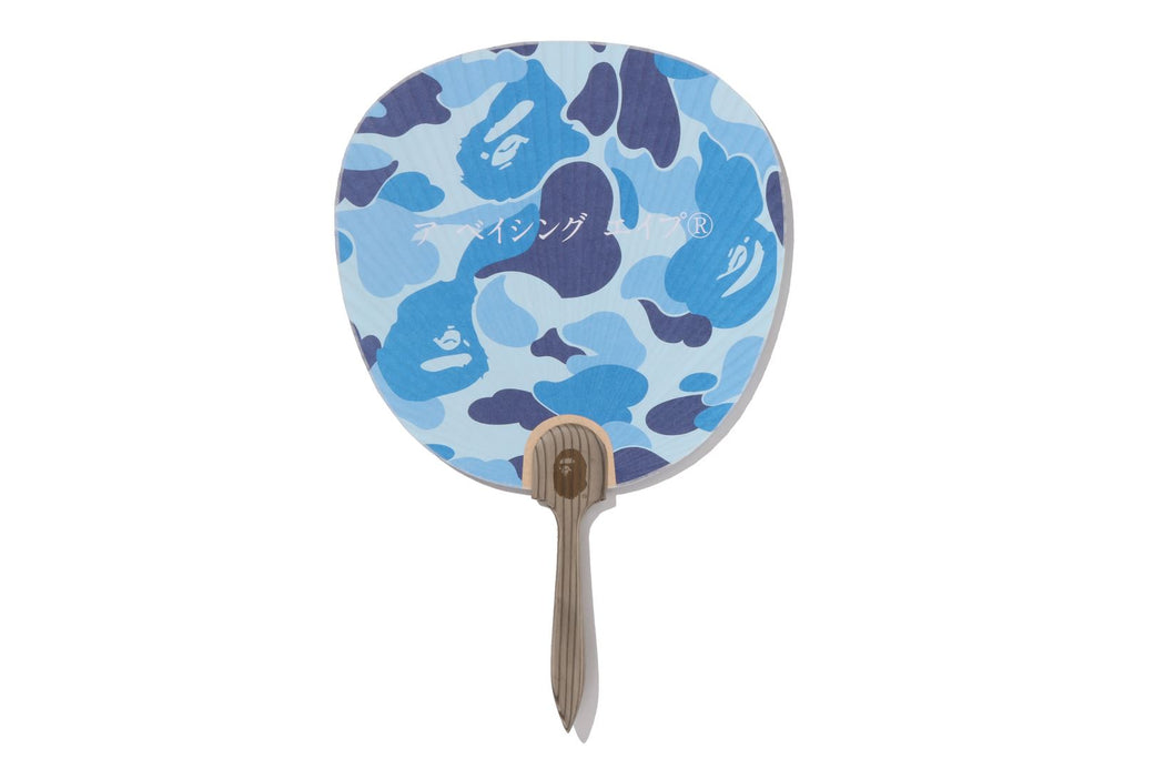 ABC camo ブルー 扇子 a bathing ape BAPE JAPAN ABC CAMO JAPANESE FAN | bape.com
