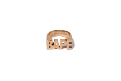 BAPE LOGO RING