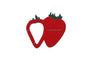 STRAWBERRY APE HEAD CARABINER