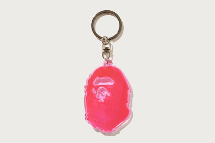 APE HEAD REFLECTIVE KEYCHAIN
