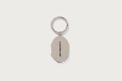 APE HEAD METAL KEYCHAIN