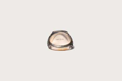 BAPE BLACK ITEM #1 MAD FACE SIGNET RING