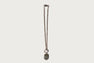 BAPE BLACK ITEM #3 MAD FACE PENDANT WITH BAPESTA NECKLACE