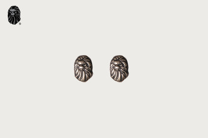 BAPE BLACK ITEM #9 MAD FACE EAR RING
