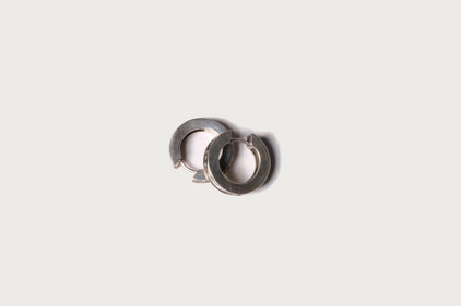 BAPE BLACK ITEM #10 MAD FACE EAR RING WITH STONE