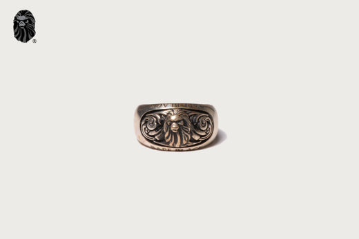 BAPE BLACK ITEM #12 MAD FACE RING