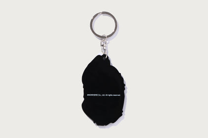 JAPANESE FOX MASK RUBBER KEYCHAIN