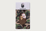 JAPANESE FOX MASK RUBBER KEYCHAIN