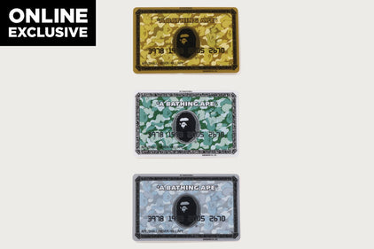 BAPE CARD STICKER SET BAPEC
