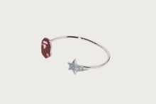 APE HEAD AND STA CRYSTAL STONE BRACELET