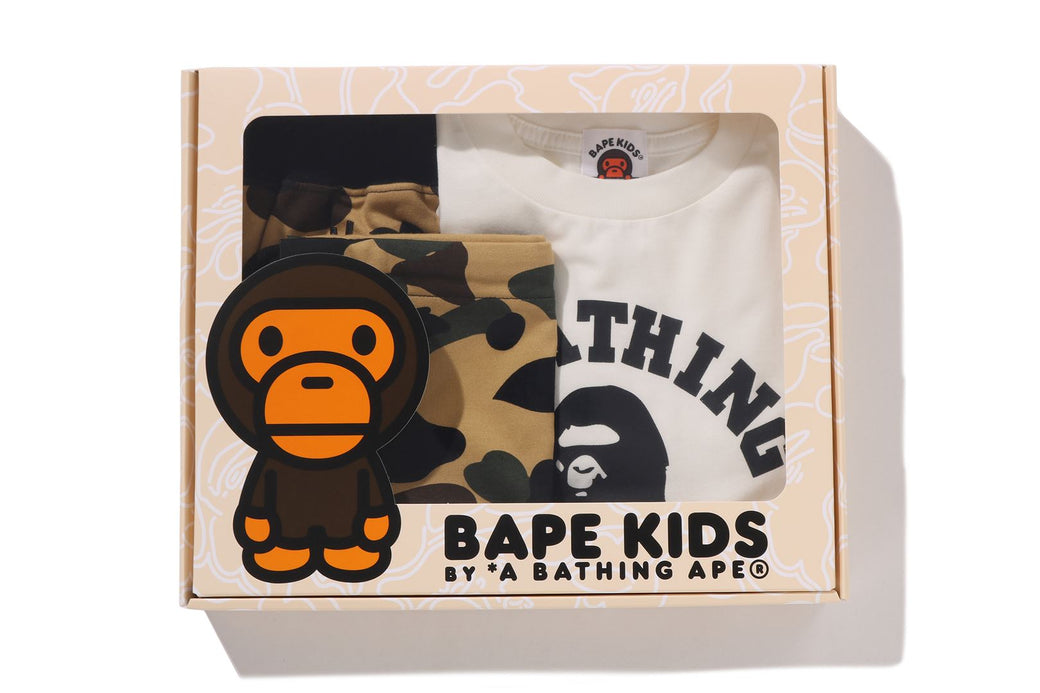 1ST CAMO COLLEGE KIDS GIFT SET | bape.com