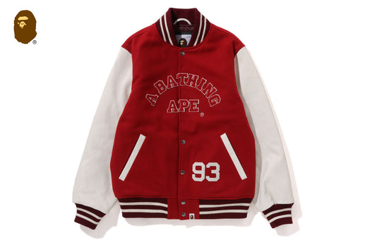 GIANT APE HEAD VARSITY JACKET | bape.com