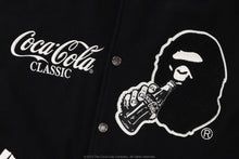 【 BAPE X Coca-Cola 】VARSITY JACKET