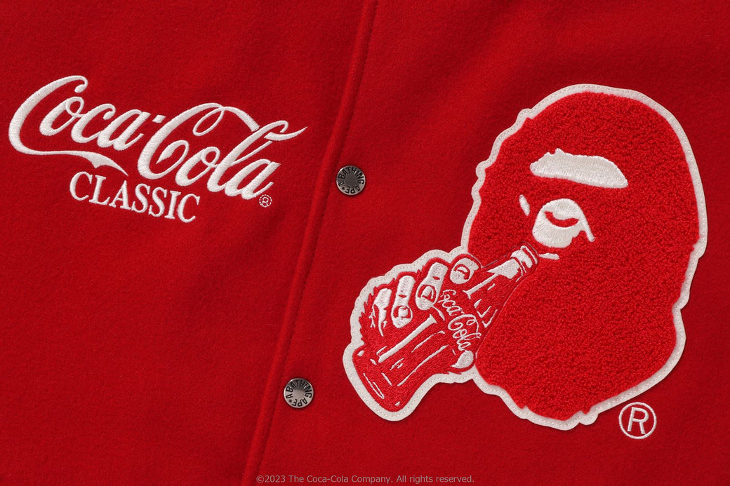 BAPE X Coca Cola VARSITY JACKET