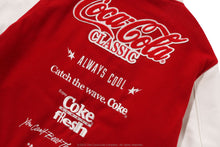 【 BAPE X Coca-Cola 】VARSITY JACKET