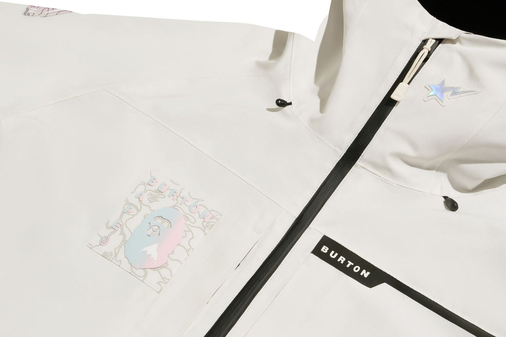 bape x burton snowboard BAPE X BURTON 】GORE-TEX PILLOWLINE JACKET