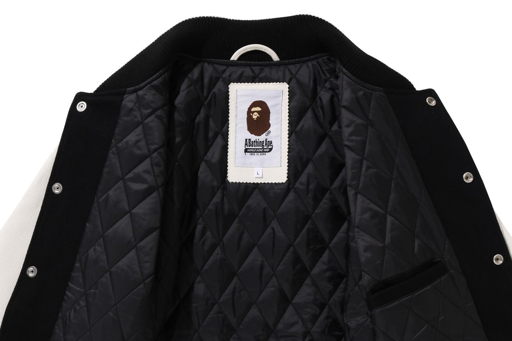 EMBROIDERY VARSITY JACKET | bape.com