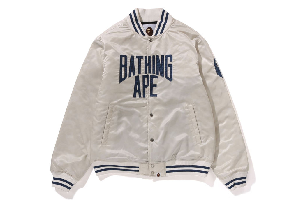 Bape varsity jacket shops