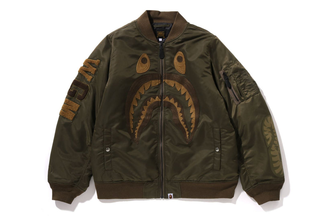 a bathing ape シャークma-1