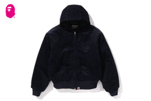 CORDUROY PADDED HOODIE JACKET
