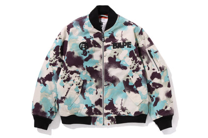 MAP CAMO BOMBER JACKET