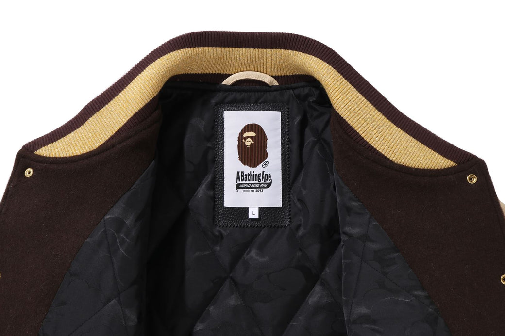 ジャケット・アウター ape 25SS LINE CAMO WOOL VARSITY JACKET LINE CAMO MULTI LOGO WOOL VARSITY JACKET MENS – us.bape.com