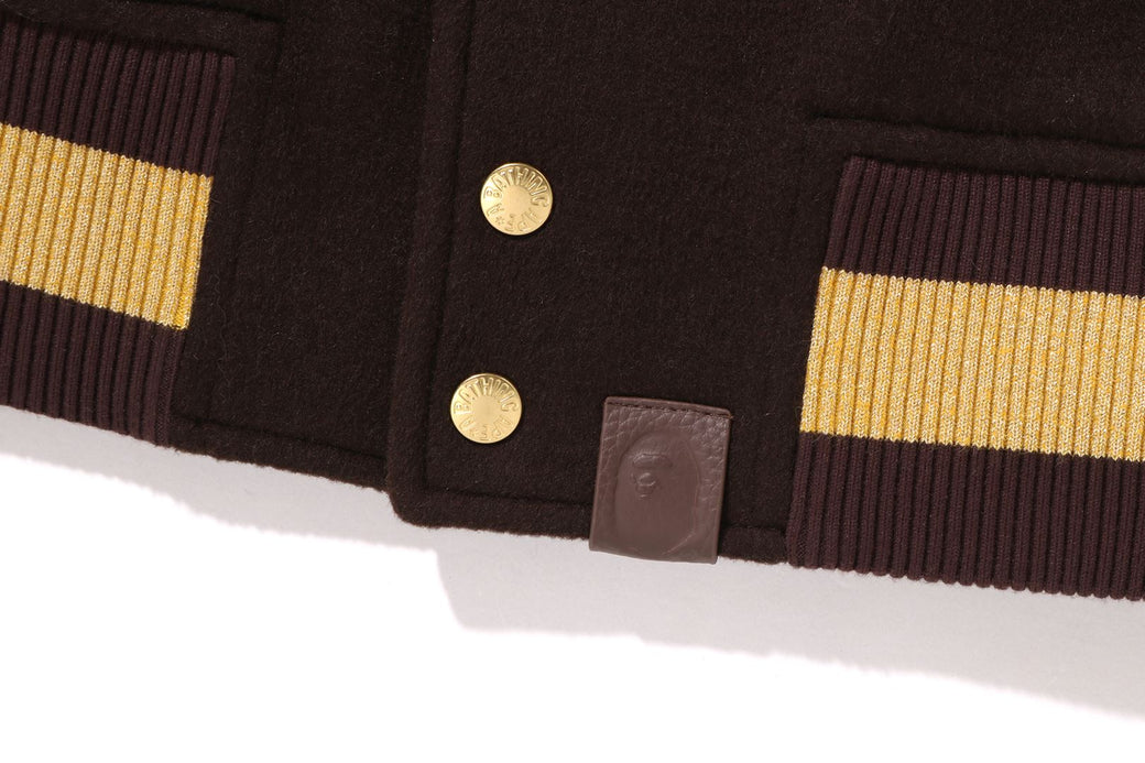 ジャケット・アウター ape 25SS LINE CAMO WOOL VARSITY JACKET ape 25SS LINE CAMO WOOL VARSITY JACKET A BATHING APE