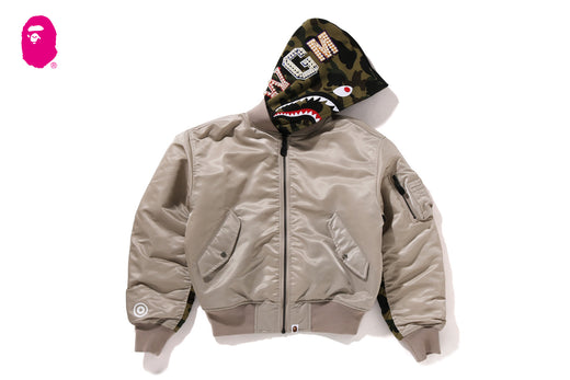 SHARK HOODIE MA-1 | bape.com
