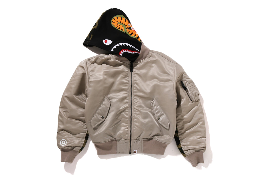 SHARK HOODIE MA-1 | bape.com