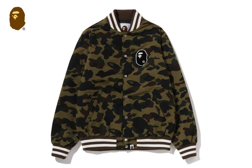 1ST CAMO VARSITY JACKET | bape.com