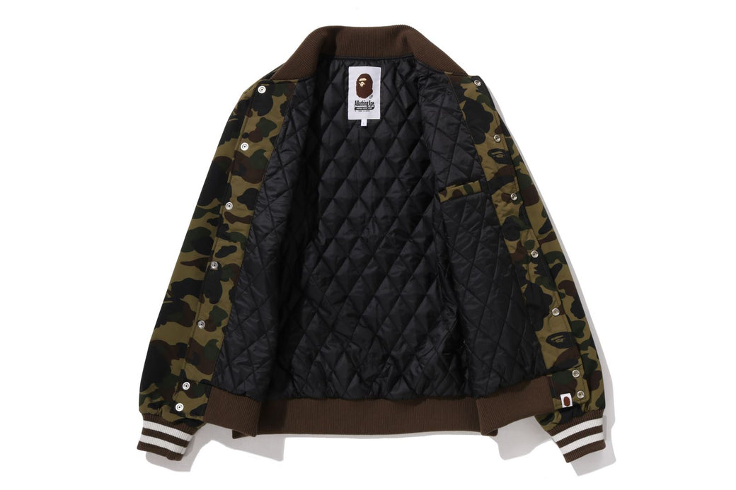 1ST CAMO VARSITY JACKET | bape.com
