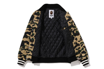 1ST CAMO VARSITY JACKET