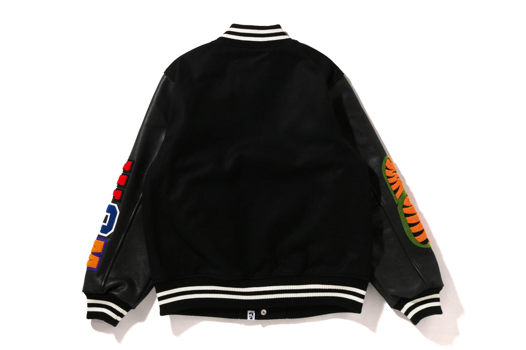 SHARK VARSITY JACKET | bape.com
