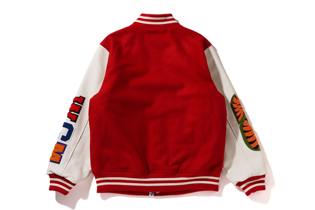 SHARK VARSITY JACKET | bape.com
