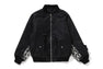 KNIT PAISLEY TRIMMED MA-1