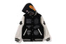 【 BAPE X SWAROVSKI 】DETACHABLE HOODIE VARSITY JACKET